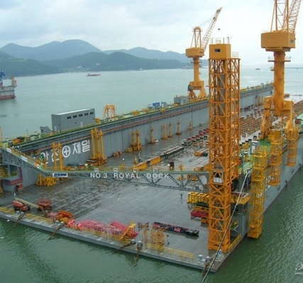 Cranes Pelabuhan Shipyard yang dapat disesuaikan Kapasitas muatan 5t-40t Jangkauan 15m-50m Gauge rel 3m-6m