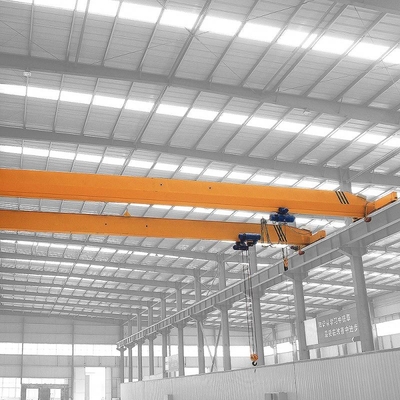 Wireless Remote Control Overhead Crane Single Girder Dengan Hoist Yang Baik